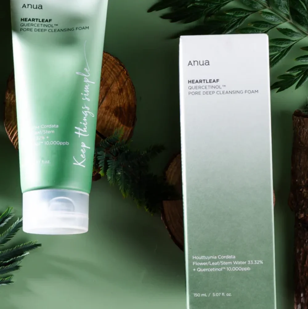 Anua Heartleaf Quercetinol Pore Deep Cleansing Foam - Image 5