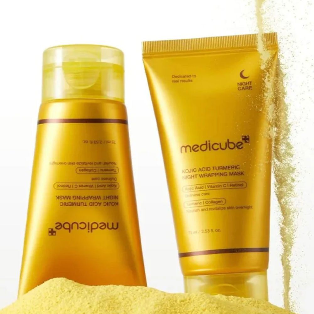 Medicube Kojic Acid Turmeric Night Wrapping Mak - Image 4