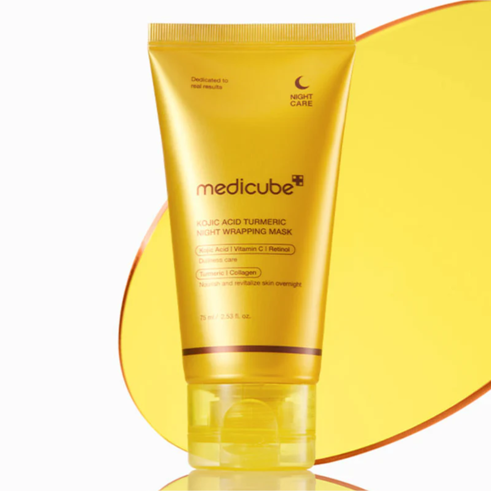 Medicube Kojic Acid Turmeric Night Wrapping Mask - Image 4